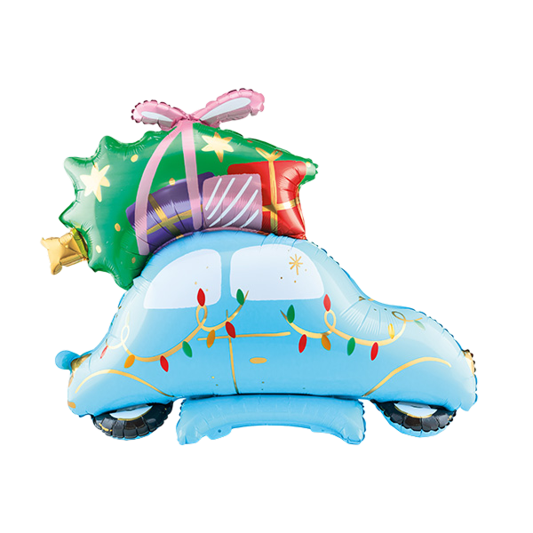 Air Feeld Standing Christmas Car